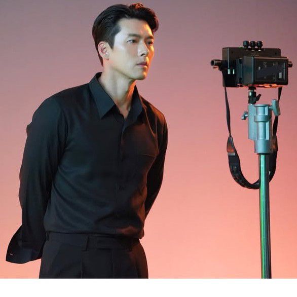 Recent activity shot of Hyun Bin