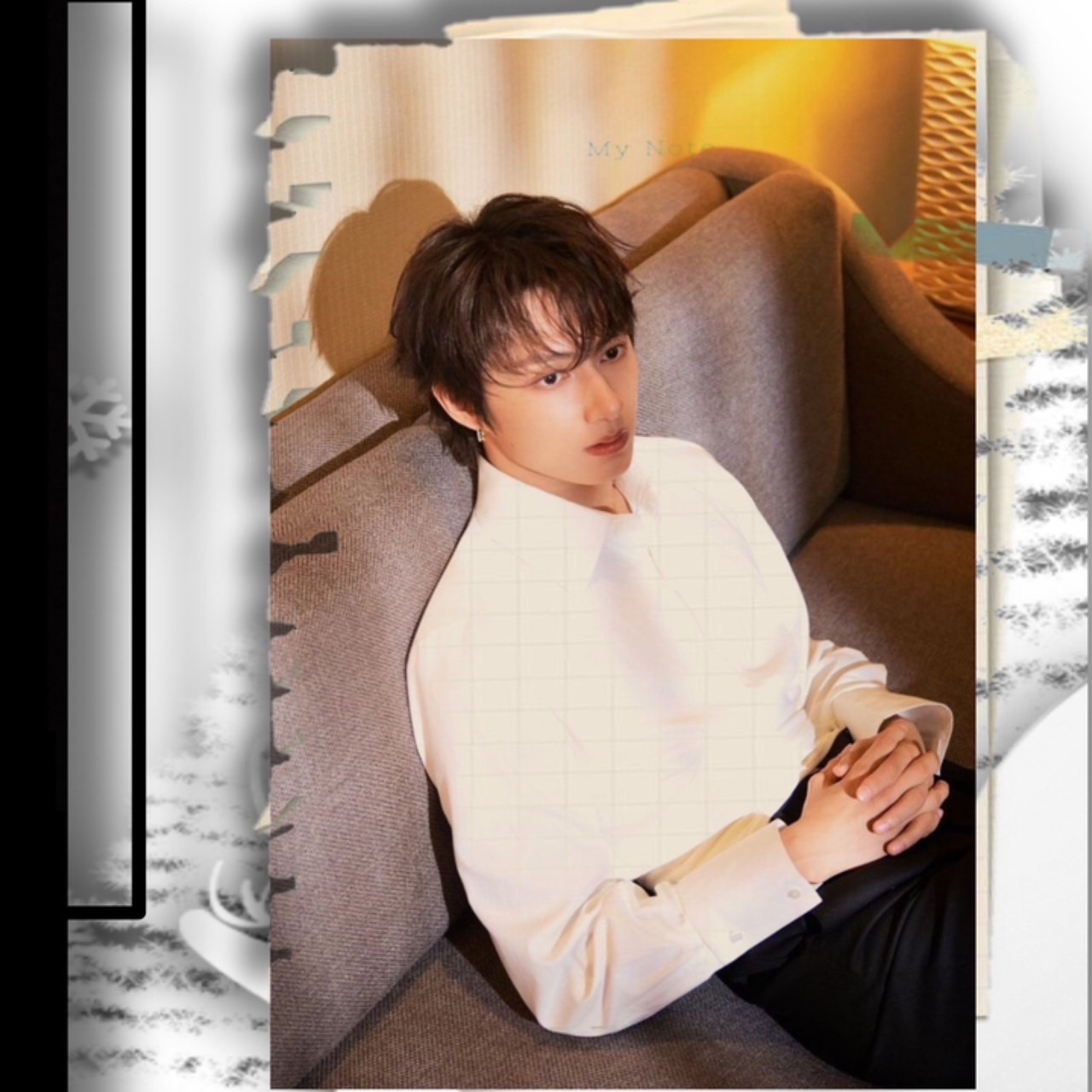 Behind-the-scenes cut of Wen Junhui