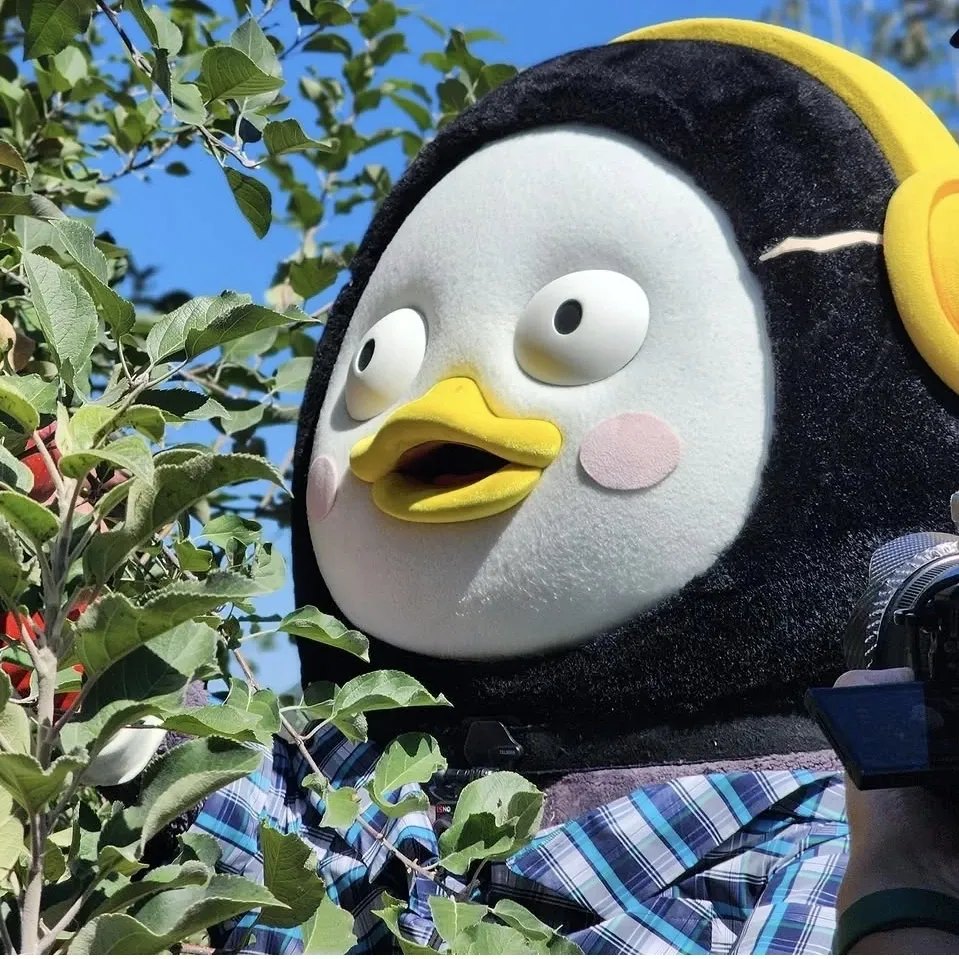 ファンが撮影したペンスの瞬間