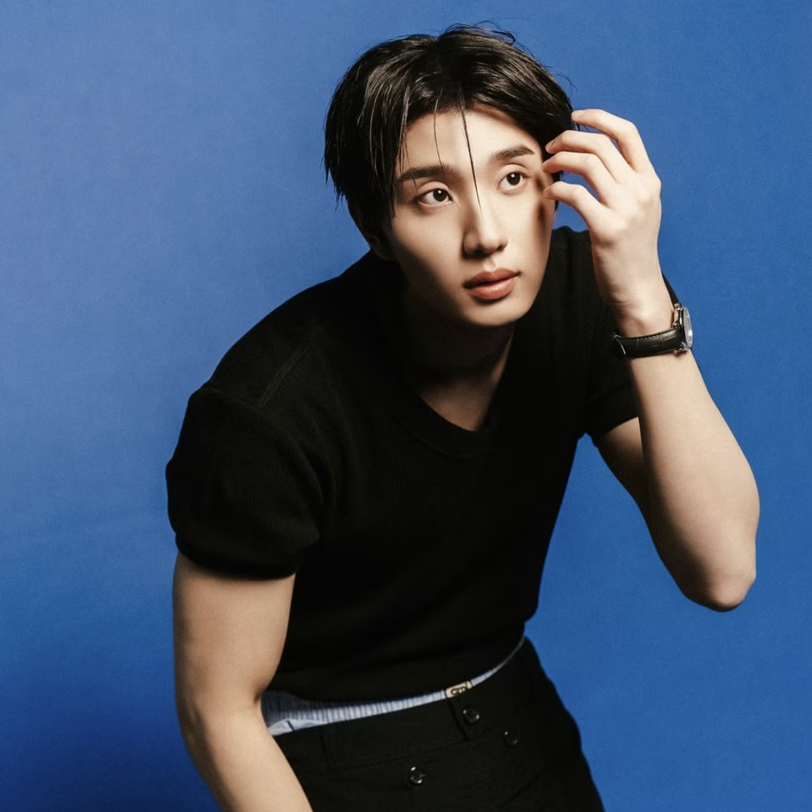 A moment captured by a fan of Kim Jaewon