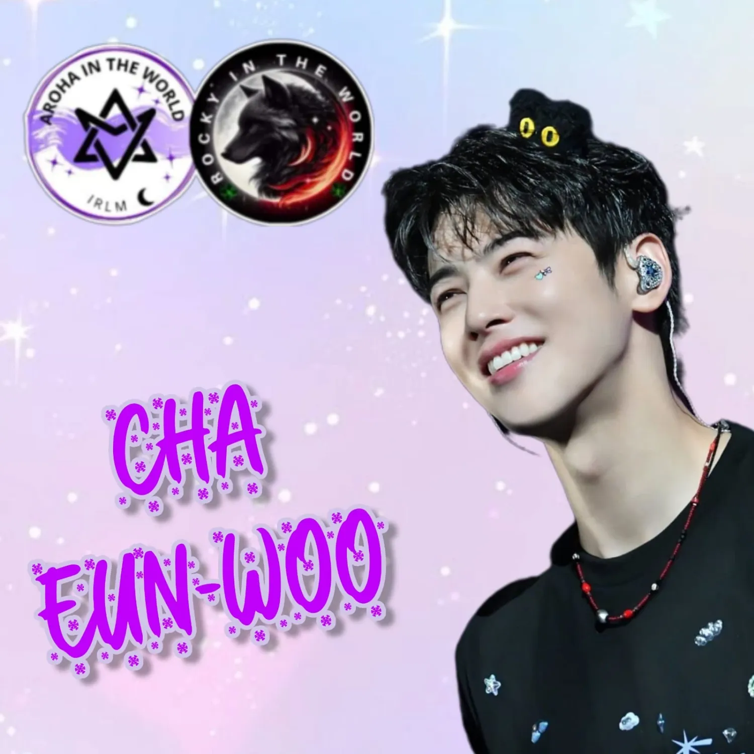Behind-the-scenes cut of Cha Eunwoo