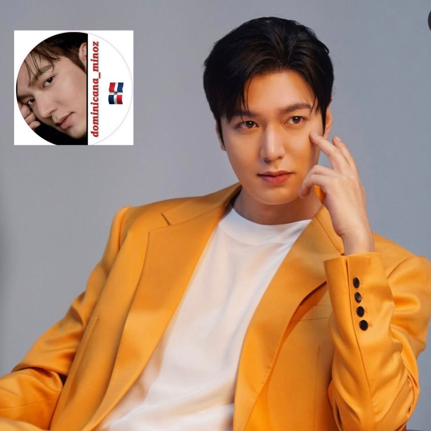 粉絲拍下的李敏鎬瞬間