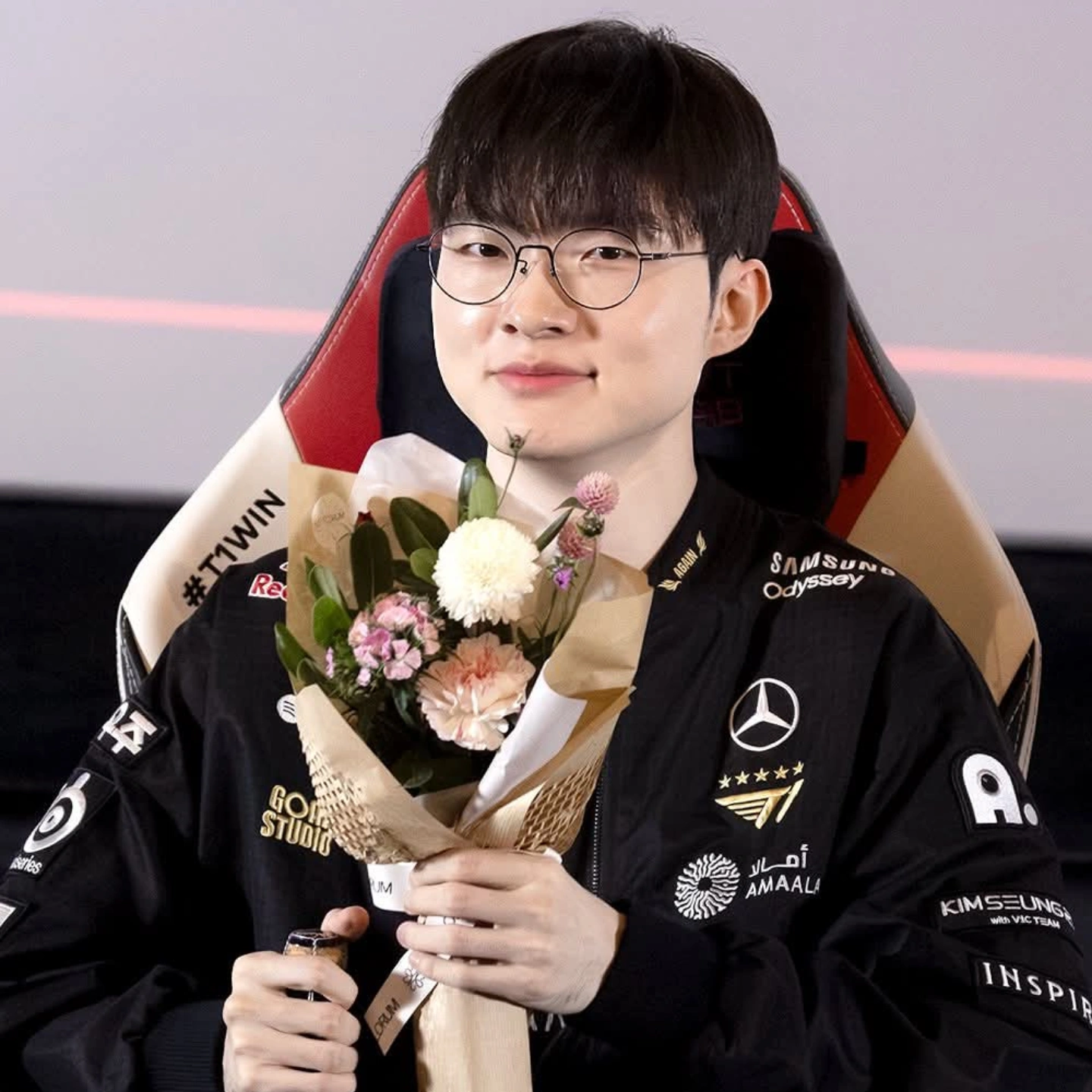 Momen yang diabadikan oleh penggemar Faker