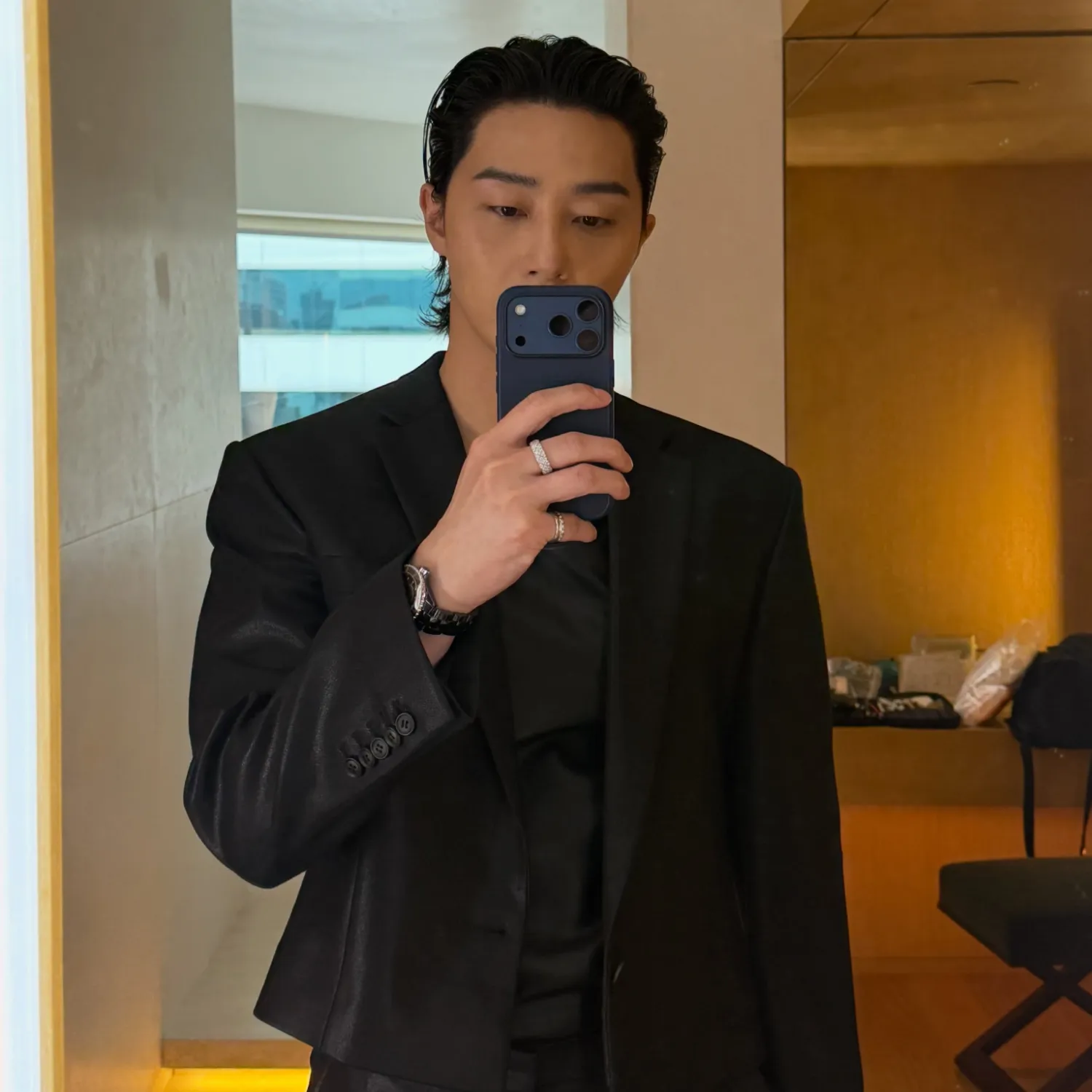 Recent activity shot of Park Seojoon