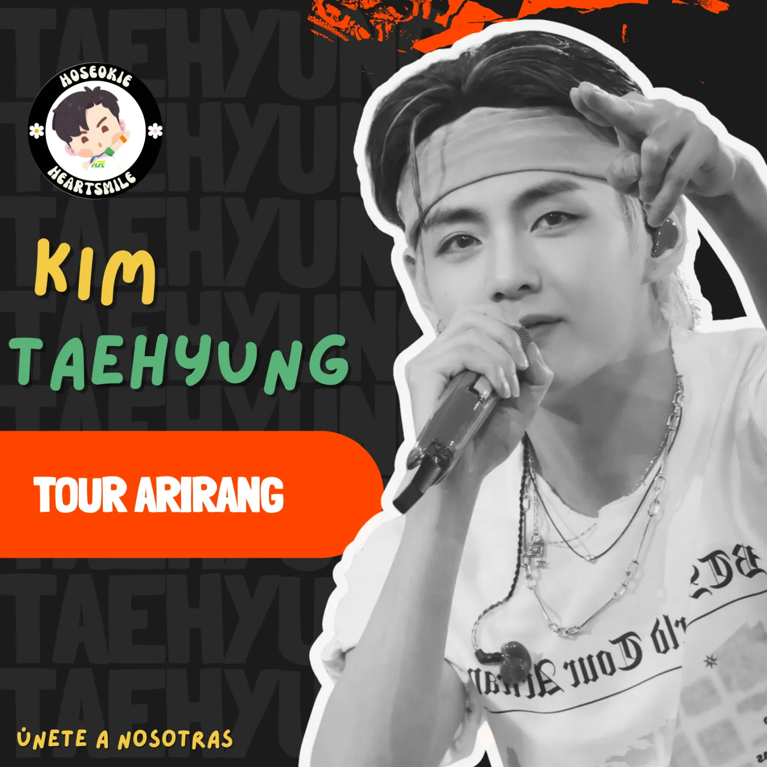 Recent activity shot of Kim Taehyung (V)