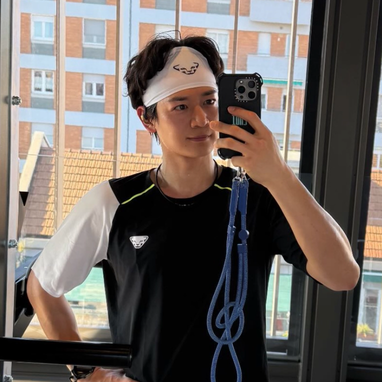 Behind-the-scenes cut of Choi Minho