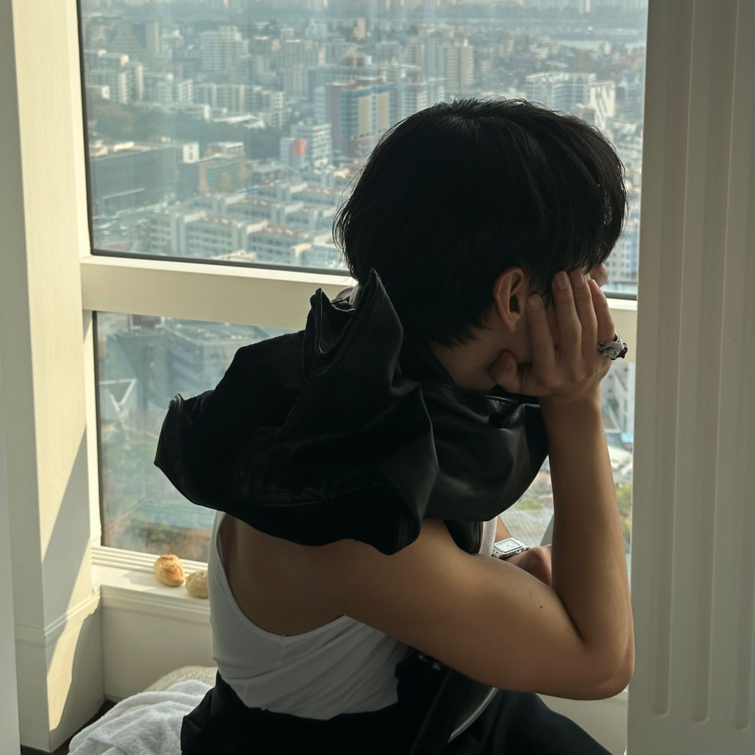 A moment captured by a fan of Kim Taehyung (V)