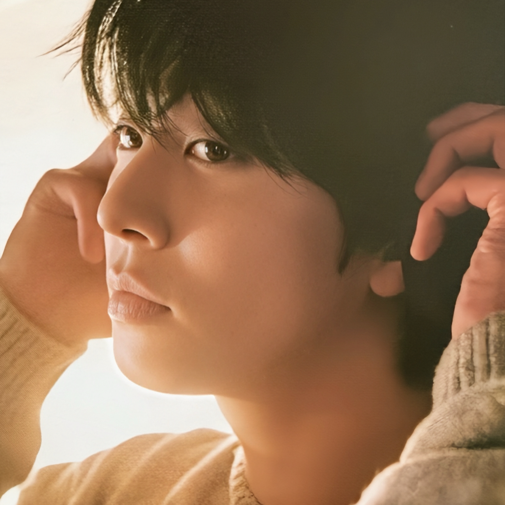 A moment captured by a fan of Ahn Hyoseop