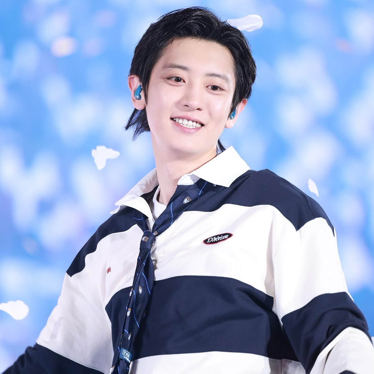 A moment captured by a fan of Chanyeol