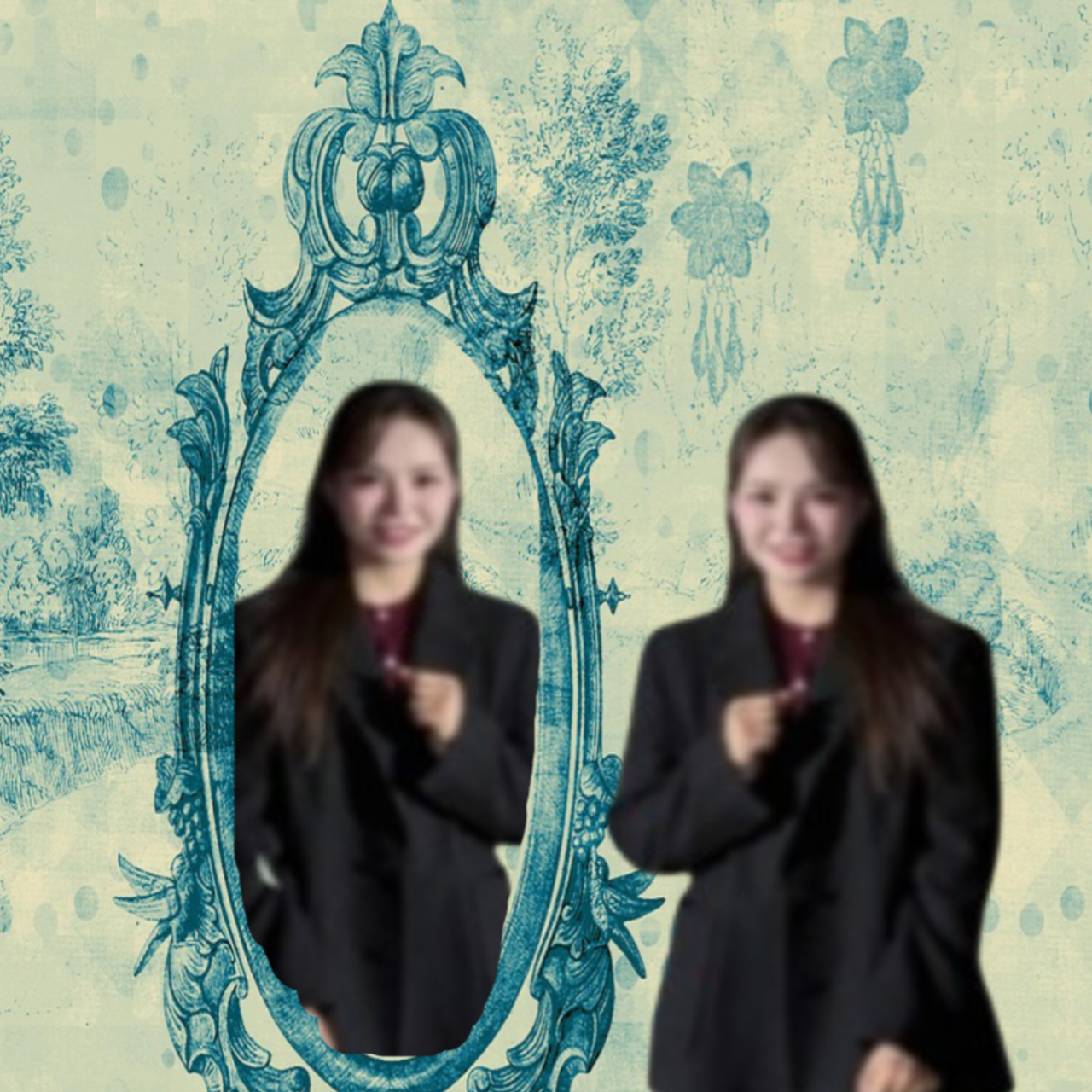 A moment captured by a fan of Miss Kim