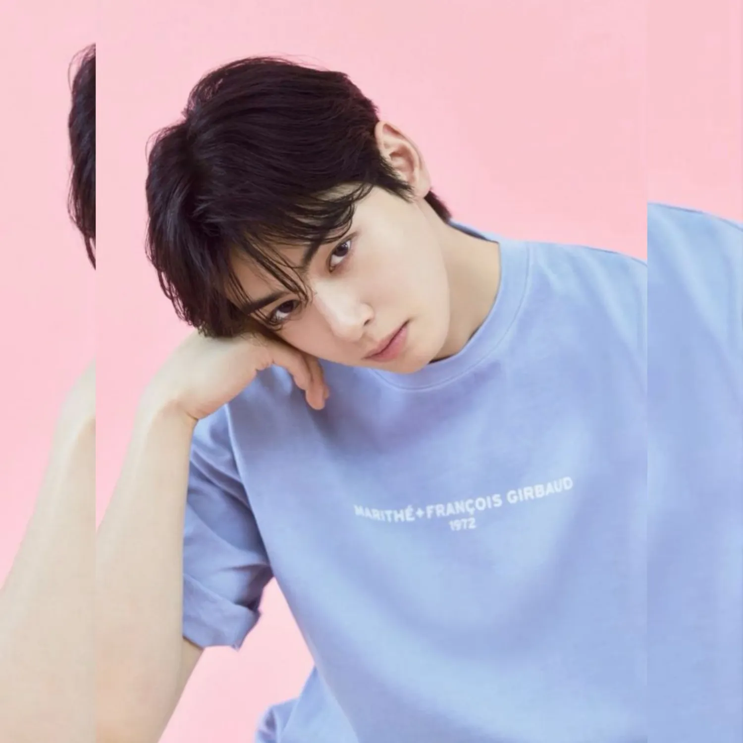 Behind-the-scenes cut of Cha Eunwoo