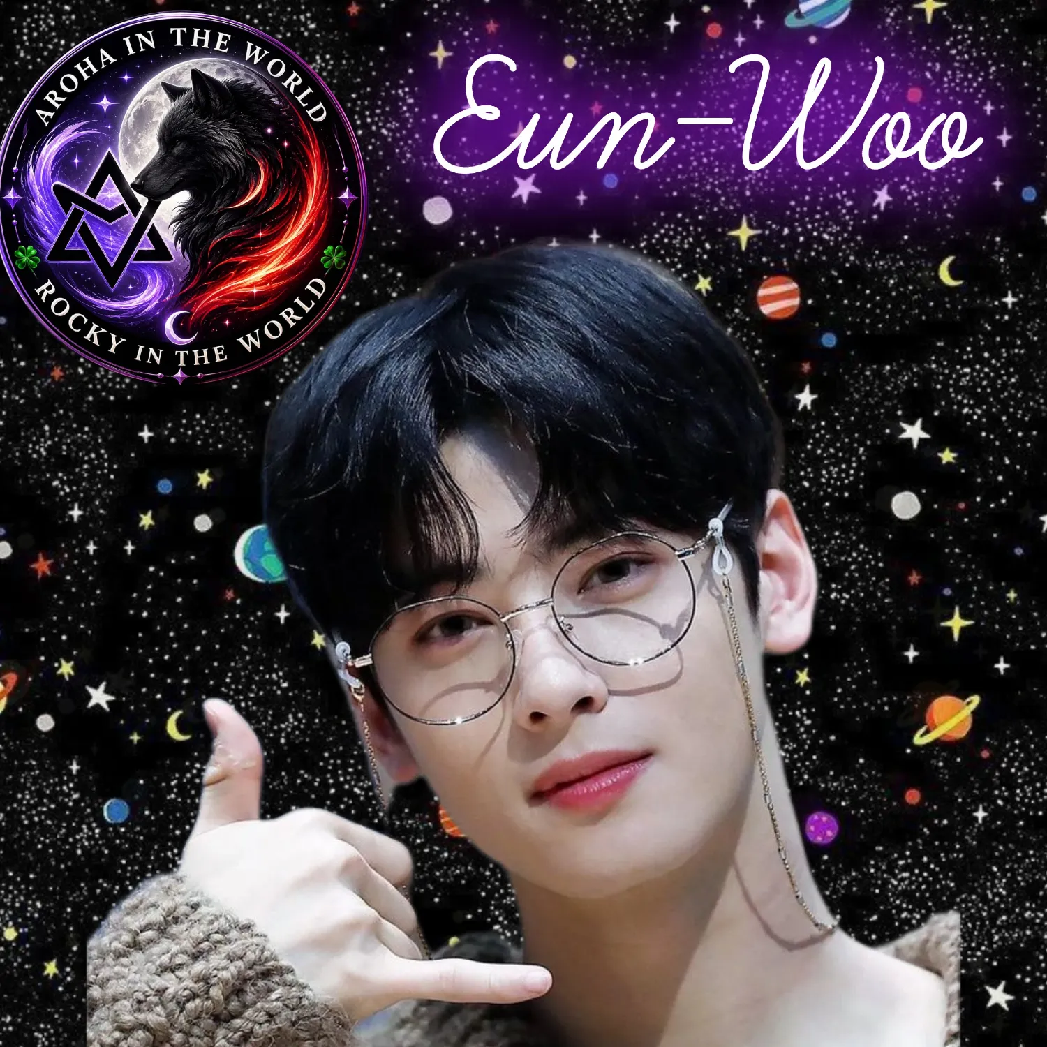 Behind-the-scenes cut of Cha Eunwoo