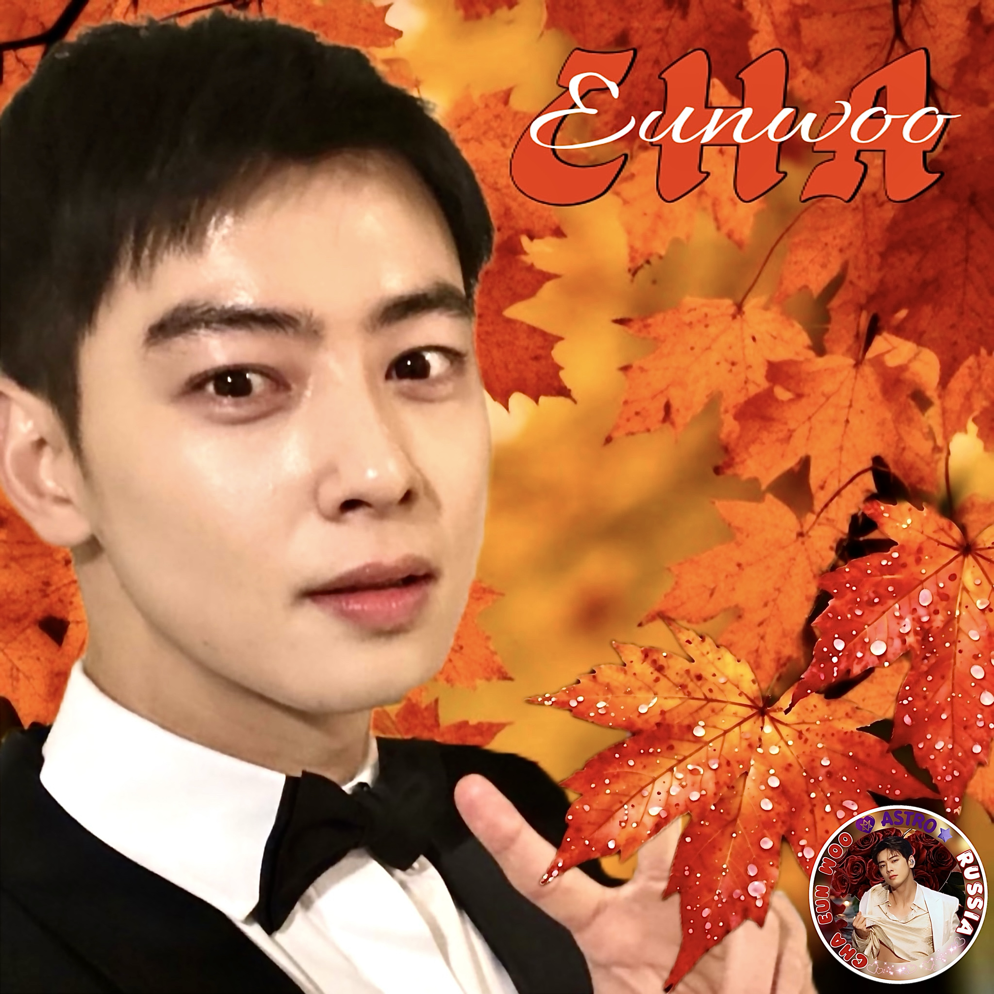 A moment captured by a fan of Cha Eunwoo