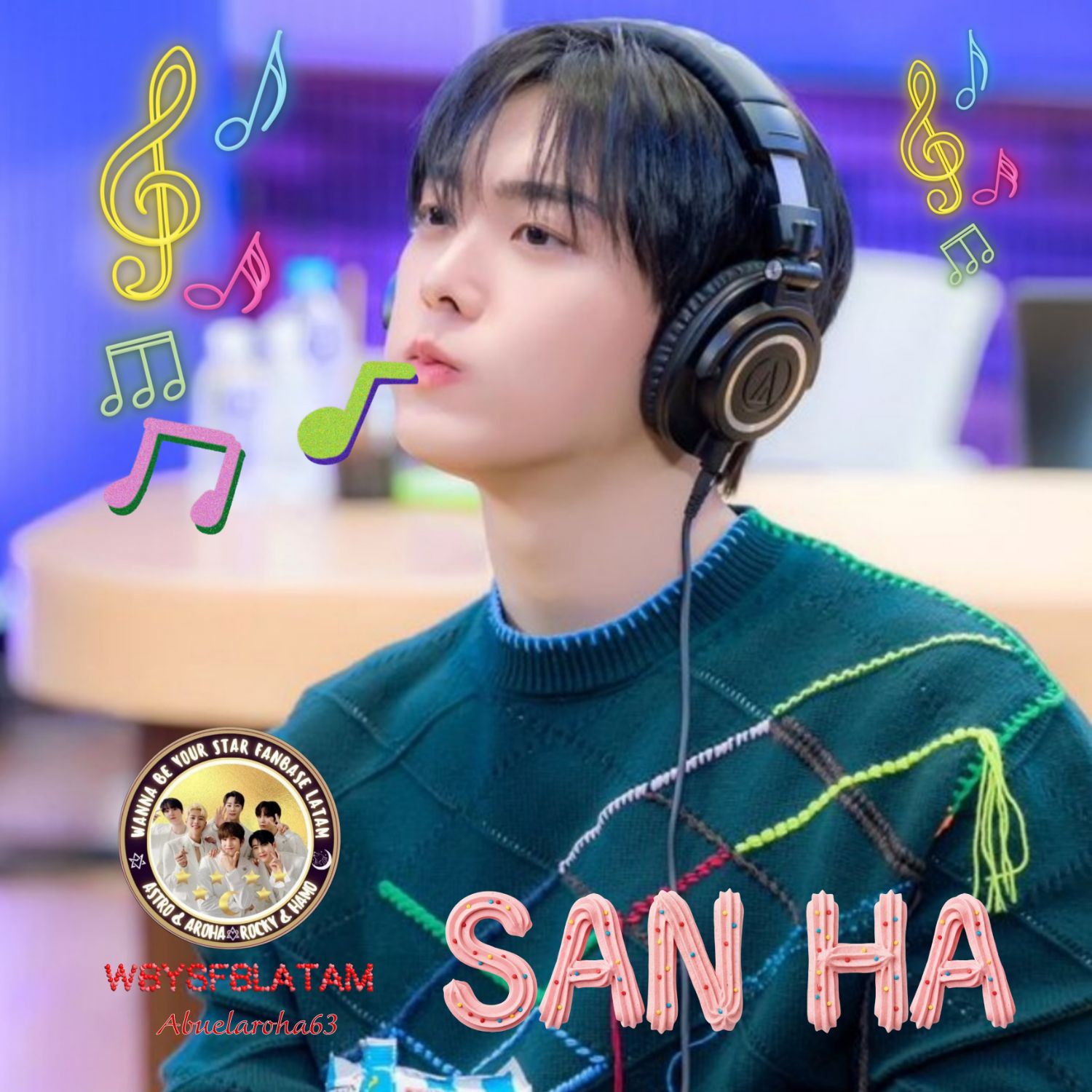 Behind-the-scenes cut of Yoon Sanha