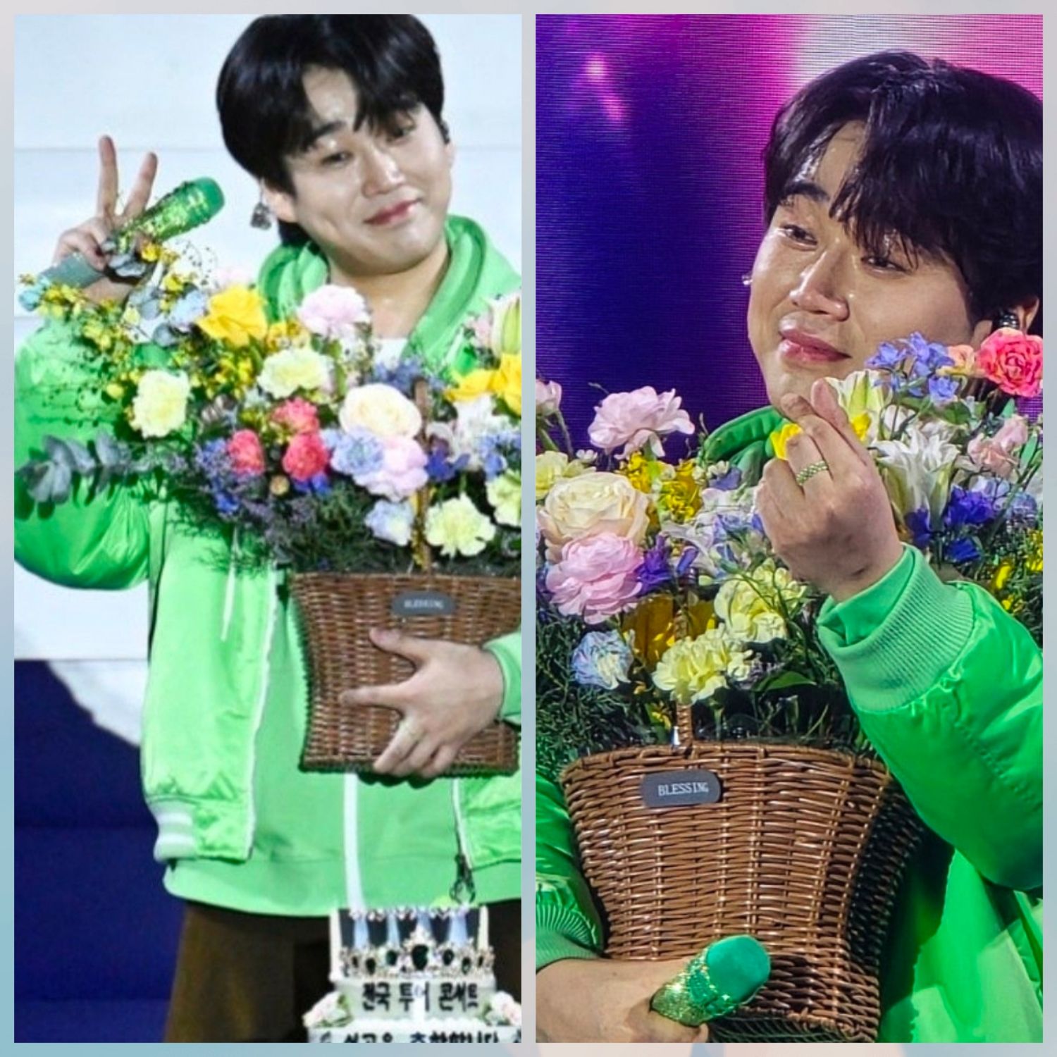 A moment captured by a fan of Hwang Youngwoong