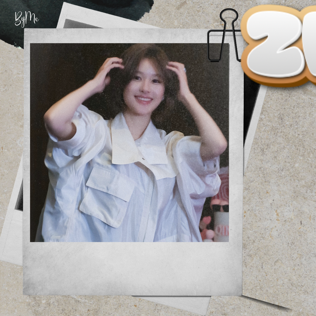 A moment captured by a fan of Zhao Lusi