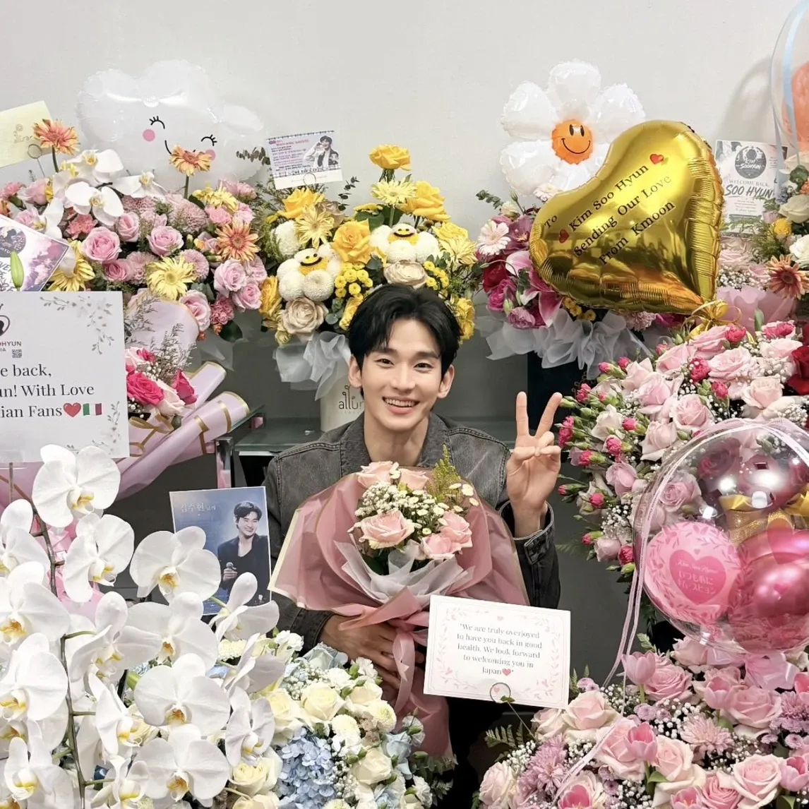 A moment captured by a fan of Kim Soohyun