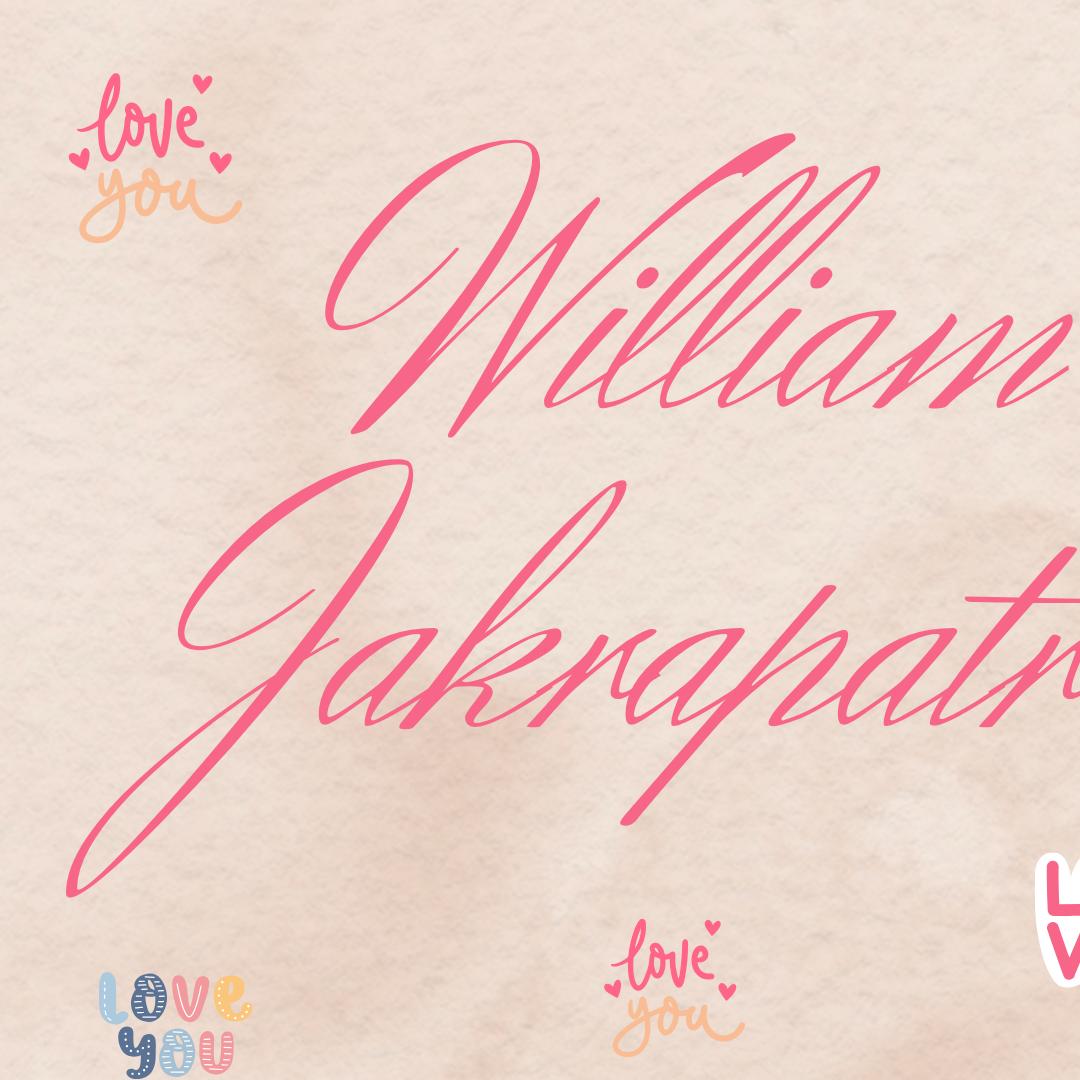 Behind-the-scenes cut of William Jakrapatr Kaewpanpong