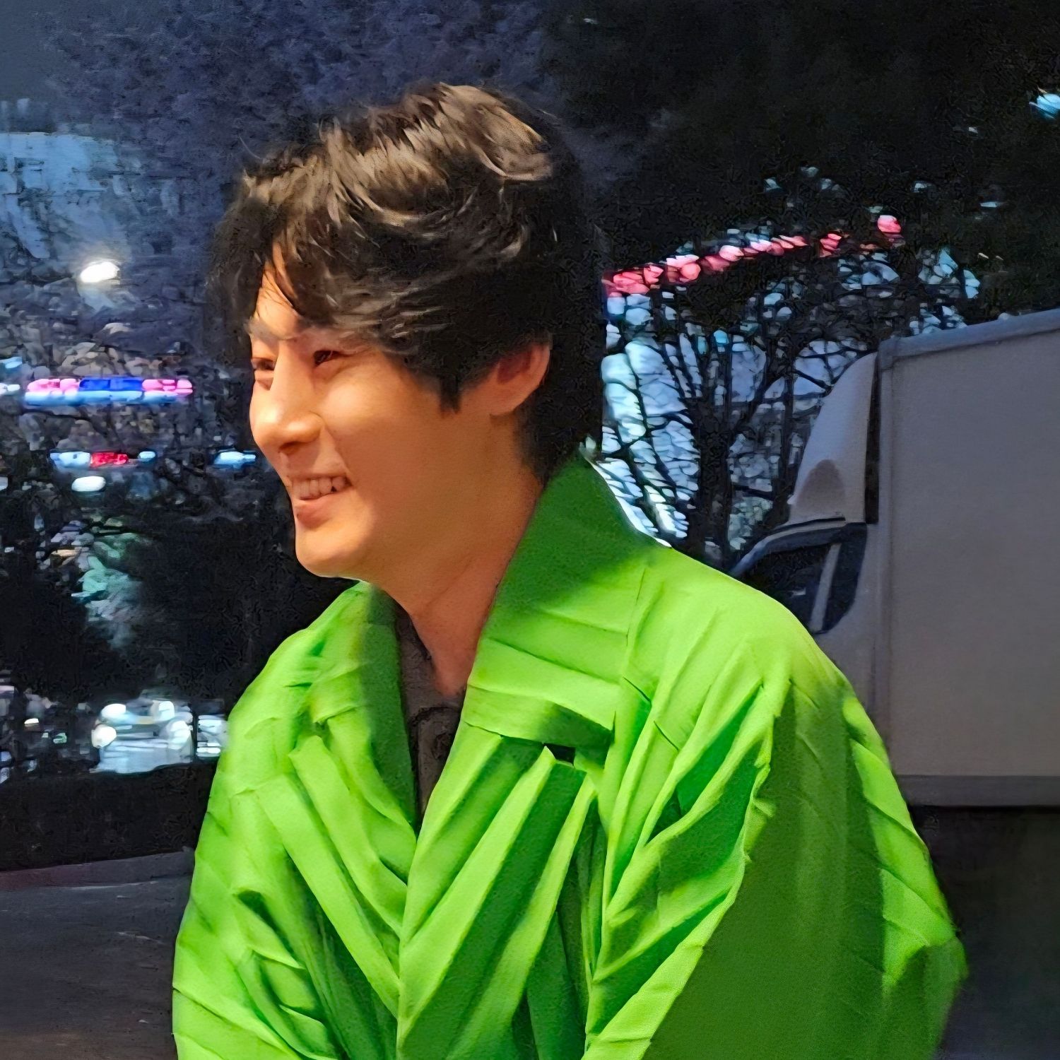 A moment captured by a fan of Kang Moonkyung