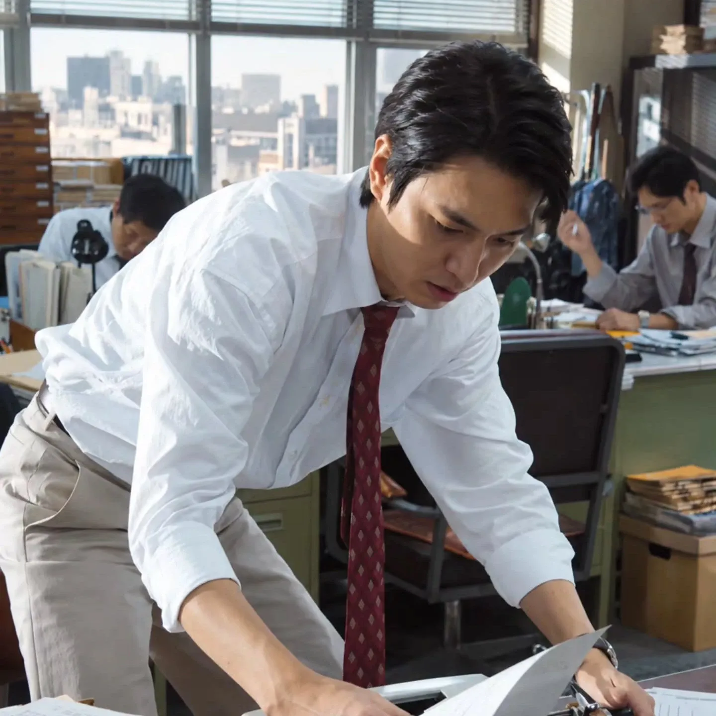 Behind-the-scenes cut of Lee Minho