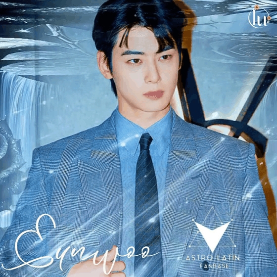 A moment captured by a fan of Cha Eunwoo