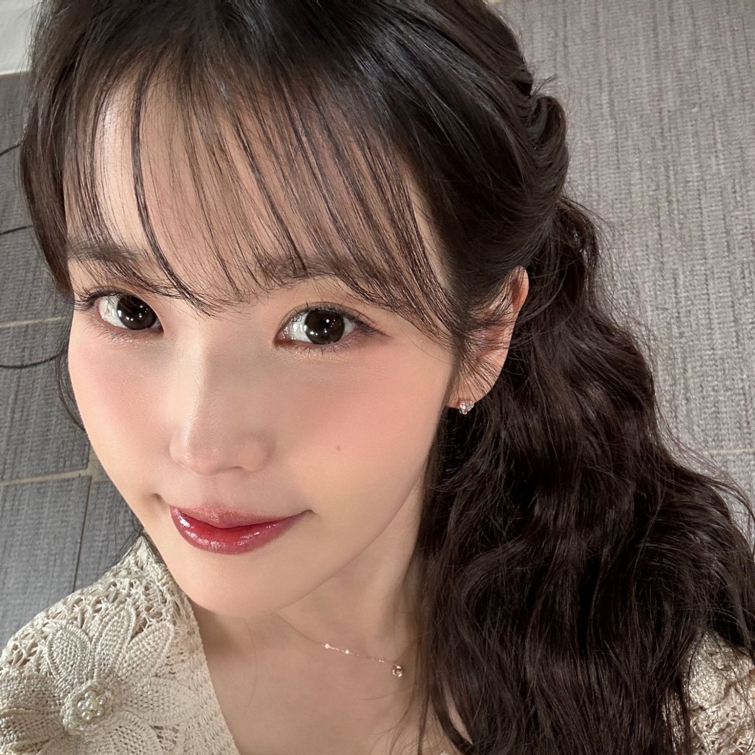 粉絲拍下的IU瞬間