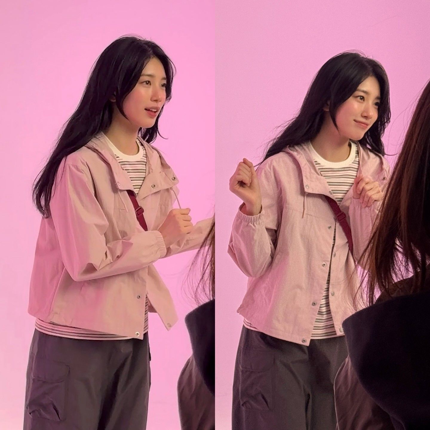 A moment captured by a fan of Bae Suzy