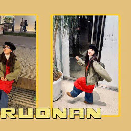 Behind-the-scenes cut of Zhang Ruonan