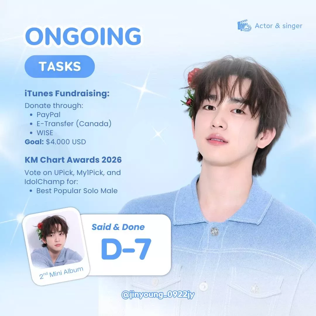 Foto terbaru dari Park Jinyoung