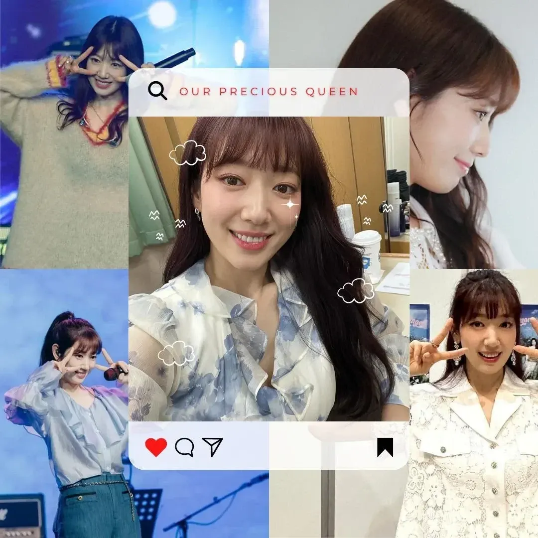 Behind-the-scenes cut of Park Shinhye