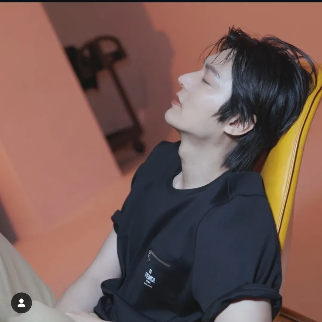 Behind-the-scenes cut of Lee Minho