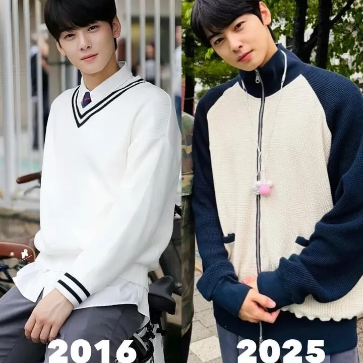 粉丝拍下的车银优瞬间