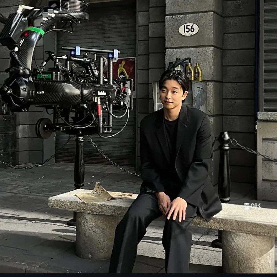 Recent activity shot of Gong Yoo
