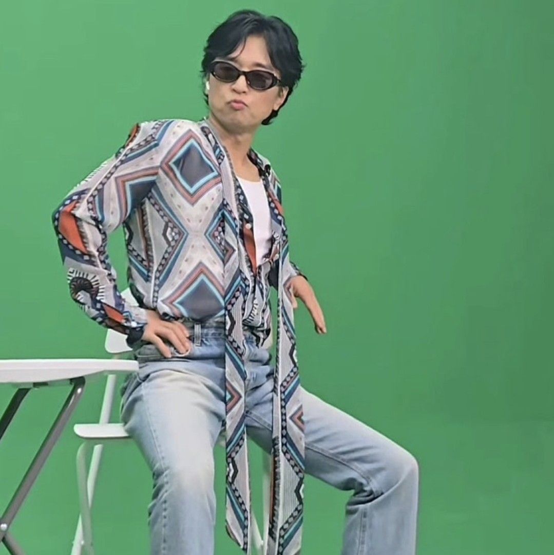 Behind-the-scenes cut of Bak Changgeun