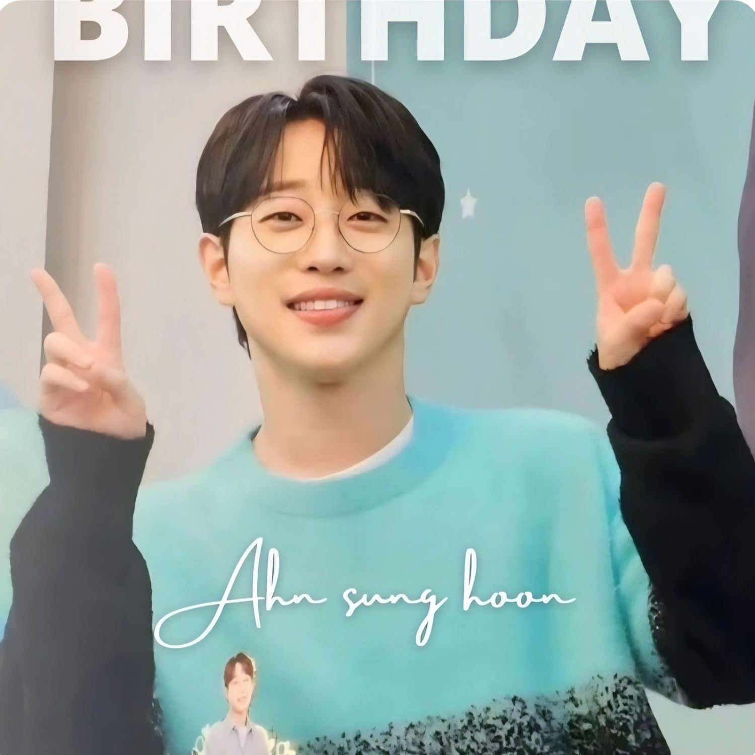 Behind-the-scenes cut of An Sunghoon