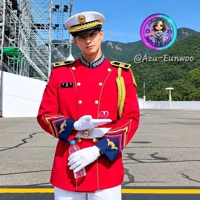 Recent activity shot of Cha Eunwoo