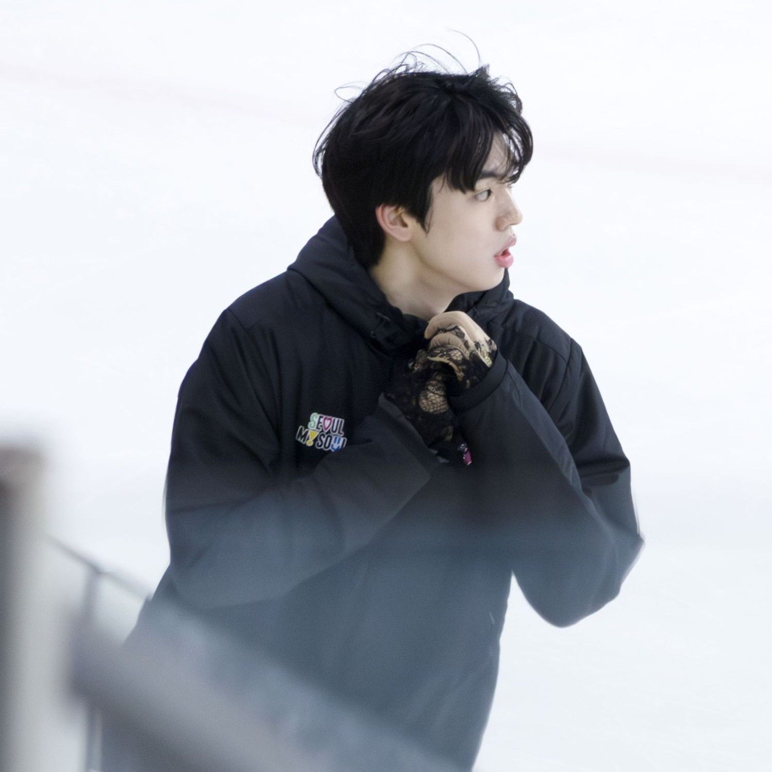 Behind-the-scenes cut of Cha Junhwan