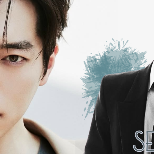 Behind-the-scenes cut of Seo Kangjoon