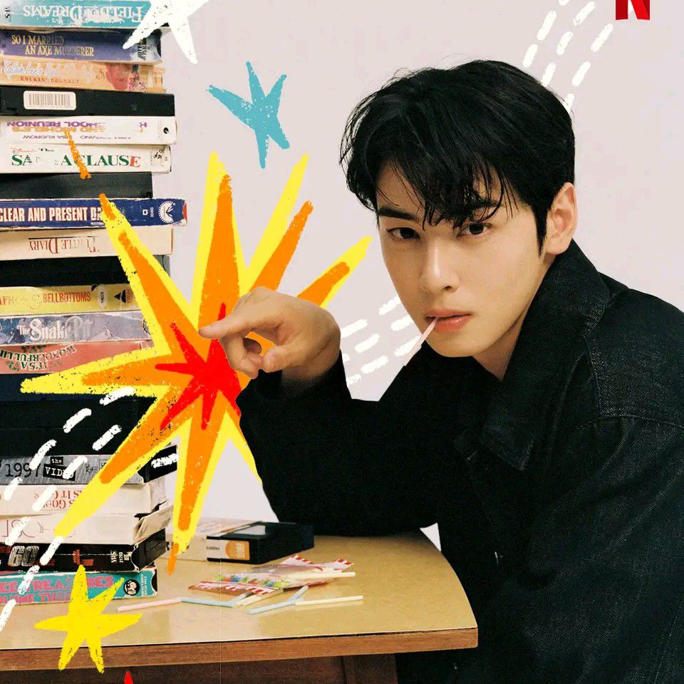 Recent activity shot of Cha Eunwoo