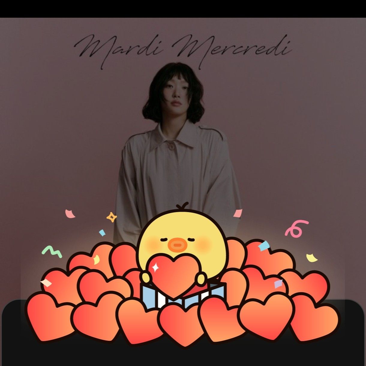 Behind-the-scenes cut of Kim Goeun