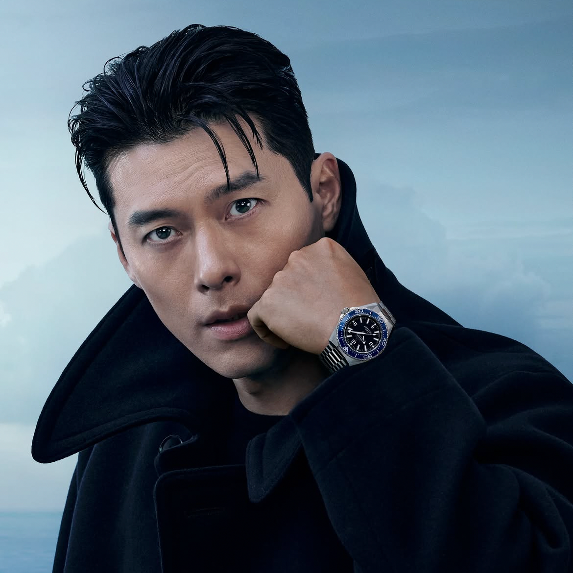 Momen yang diabadikan oleh penggemar Hyun Bin