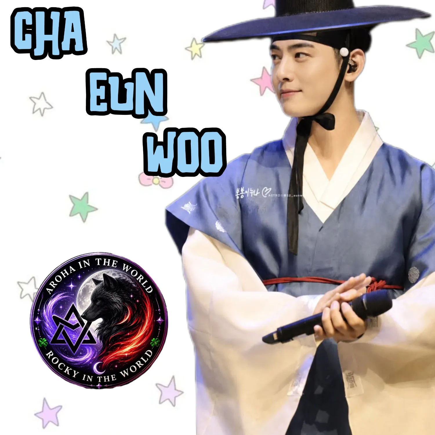 A moment captured by a fan of Cha Eunwoo