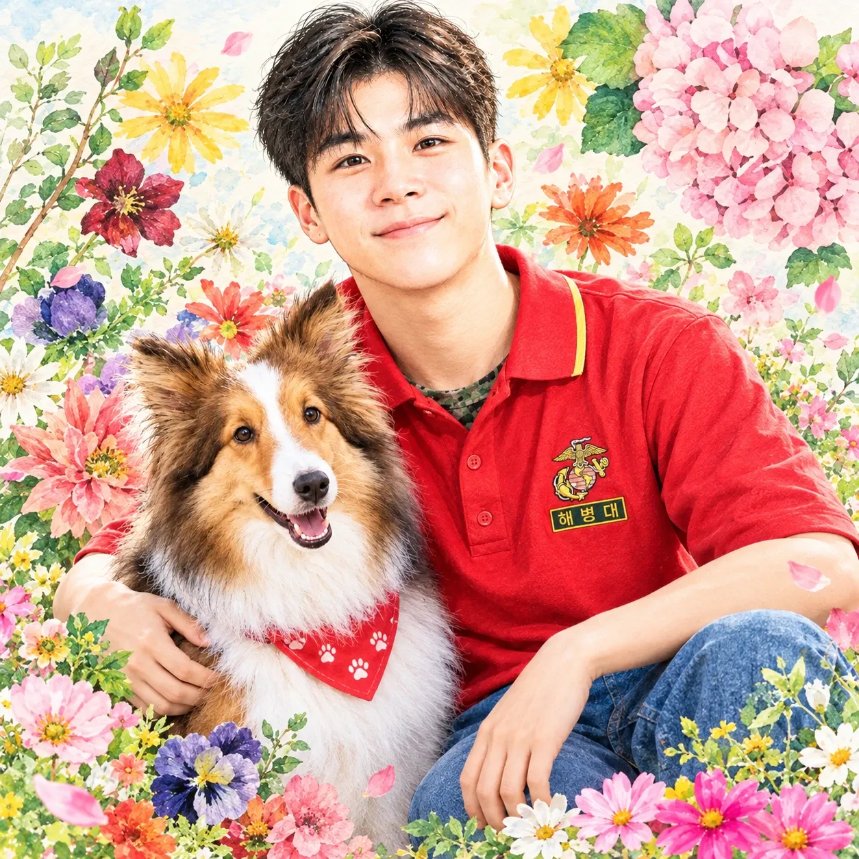 Behind-the-scenes cut of Jeong Dongwon