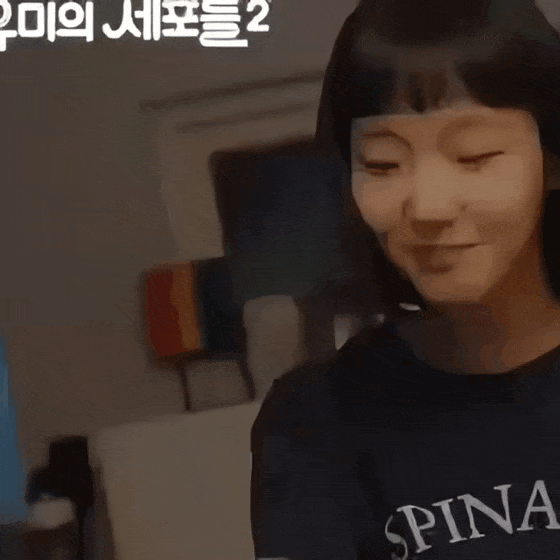 김고은의 비하인드 컷