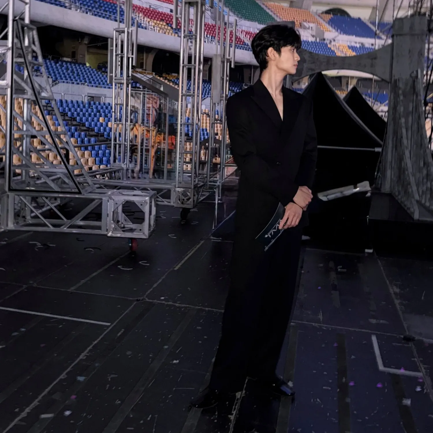 A moment captured by a fan of Kim Soohyun