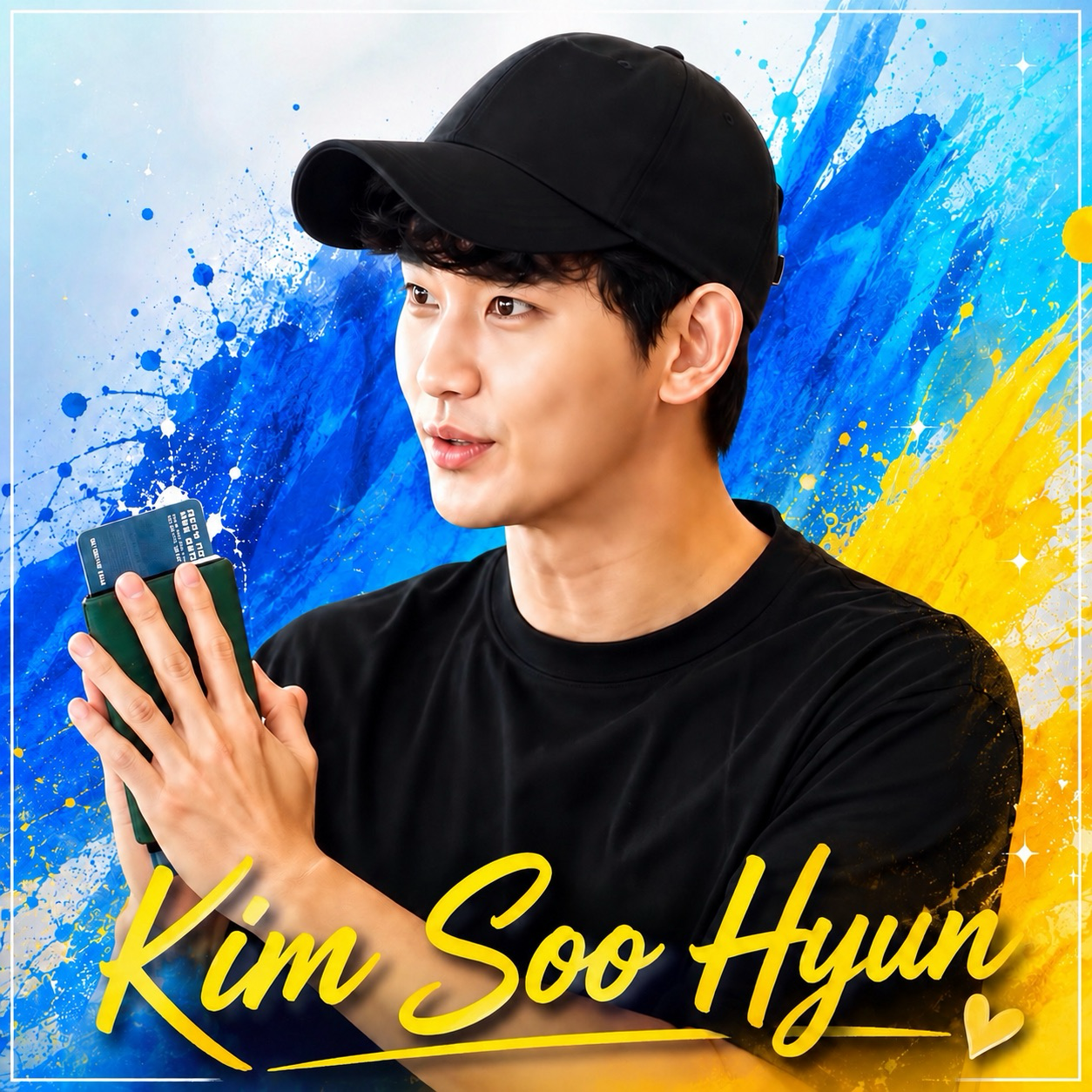 A moment captured by a fan of Kim Soohyun