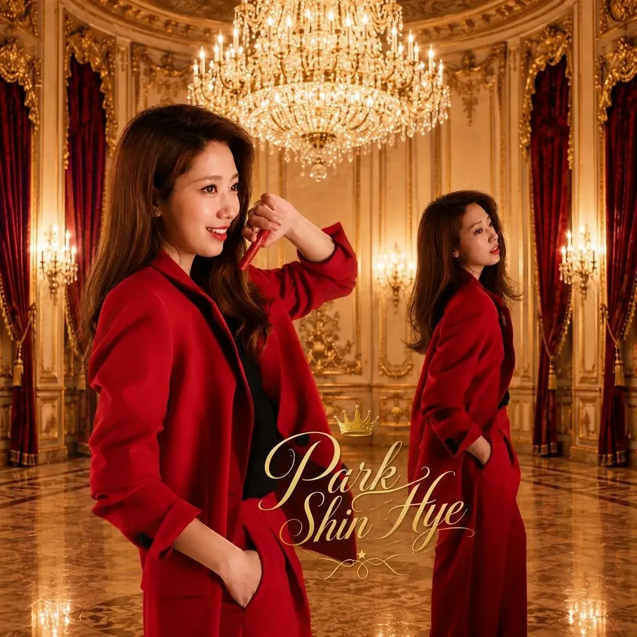 Recent activity shot of Park Shinhye
