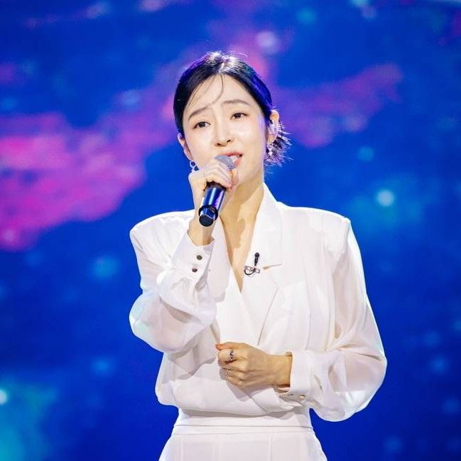 ファンが撮影したホンジャの瞬間