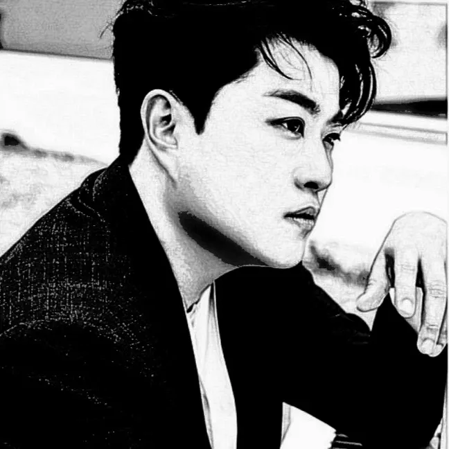 A moment captured by a fan of Kim Hojoong