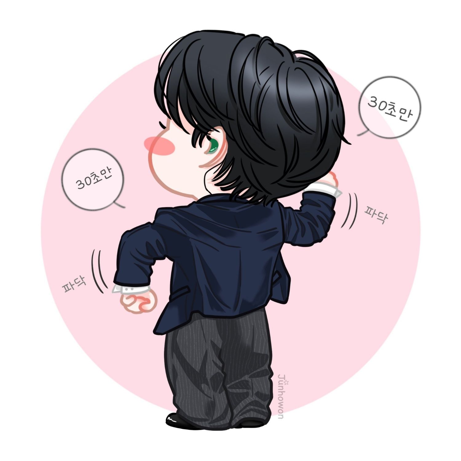 Momen yang diabadikan oleh penggemar Lee Junho